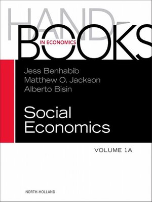 cover image of Handbook of Social Economics